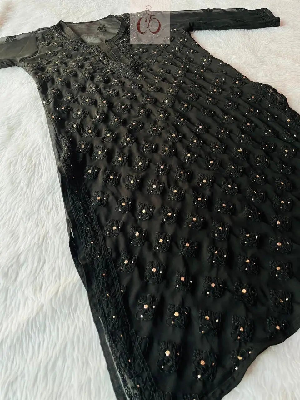 Muqaish Buti Jaal Set with Inner - chikankariofficial