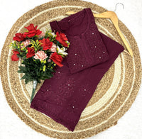 Muqaish Co ord Rayon Chikankari - chikankariofficial