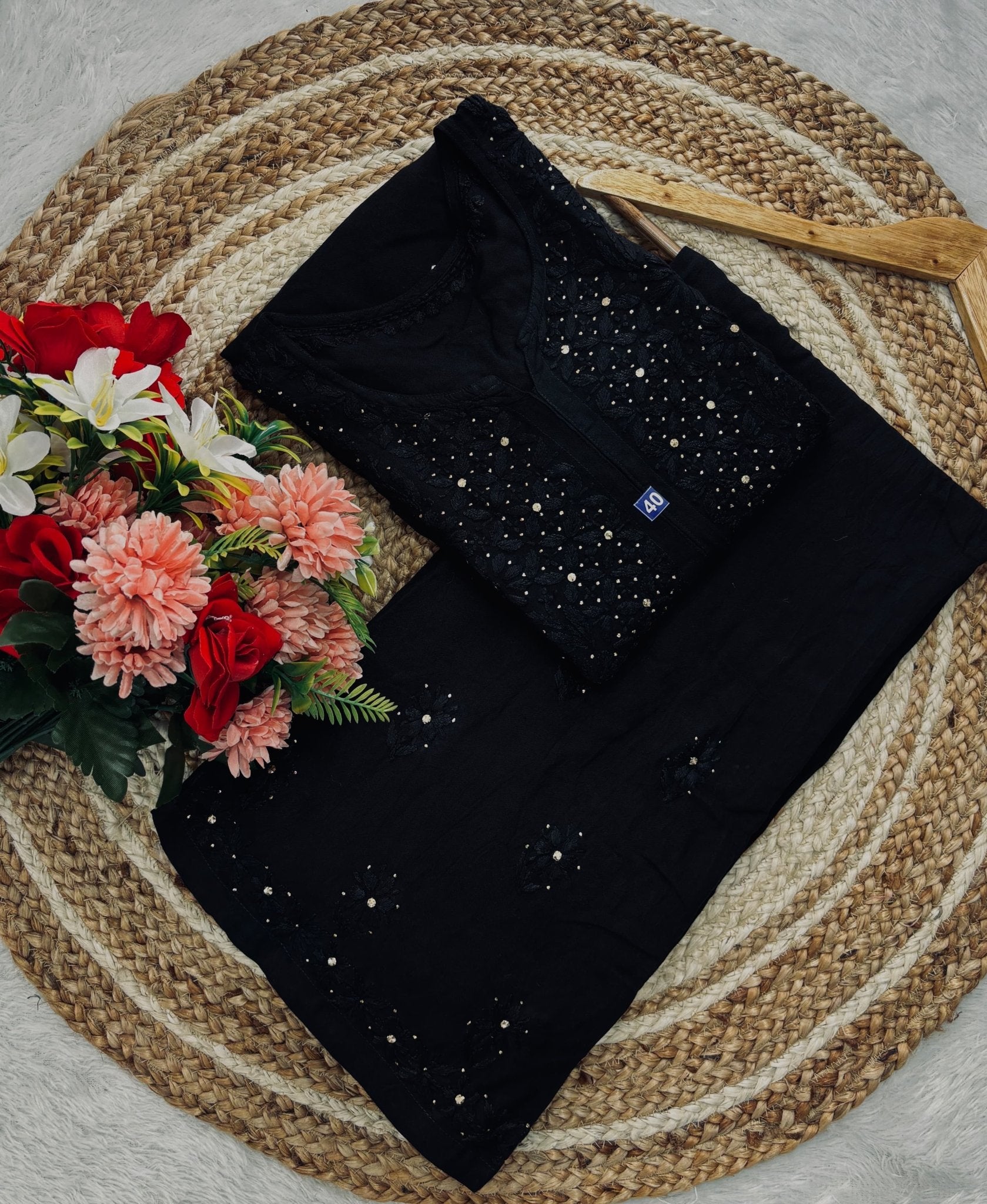 Muqaish Work Special Rayon Combo - chikankariofficial