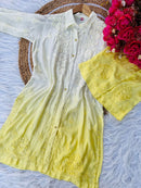 Muslin Co ord Set with Pockets - chikankariofficial