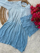 Muslin Co ord Set with Pockets - chikankariofficial