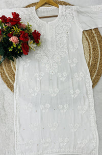 Muslin Muqaish Ghass Patti - chikankariofficial