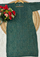 Muslin Muqaish Ghass Patti - chikankariofficial