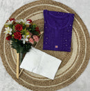 Muslin Muqaish Ghass Patti - chikankariofficial