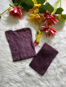 Noor Rayon Ombre tone Soft n Comfy Plazo Combo - chikankariofficial