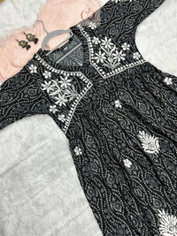 Nyra cut SlubCotton Set - chikankariofficial