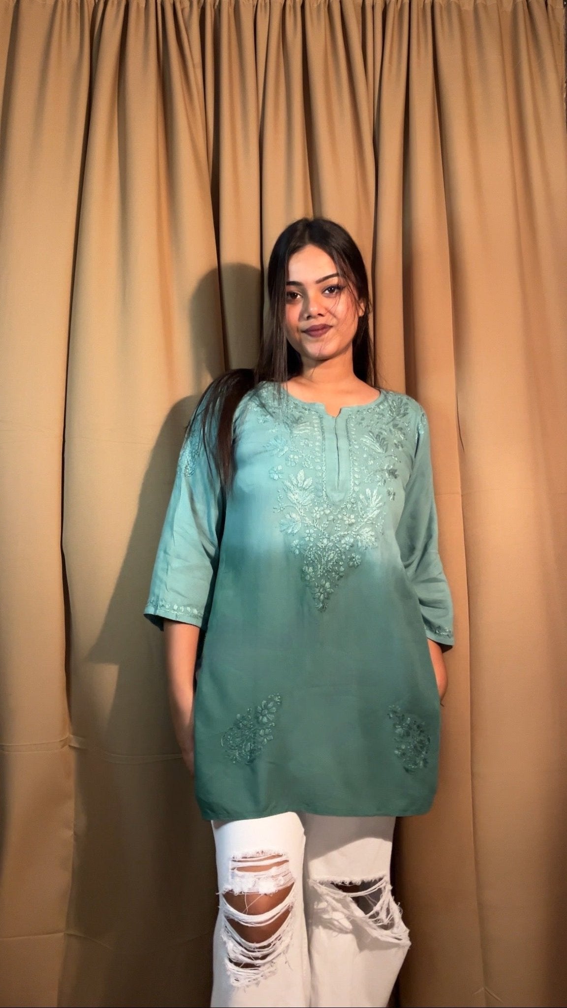 Ombre Dyed Rayon Short Top ‼️ Price Drop 😍 Sanvi special