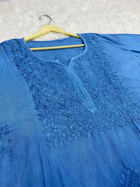 Ombre Shades plus size Tops - chikankariofficial