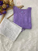 Original Chanderi Short Top - chikankariofficial