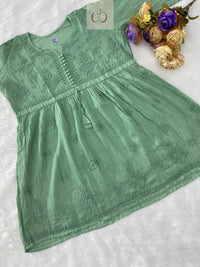 Original Chanderi Short Top - chikankariofficial