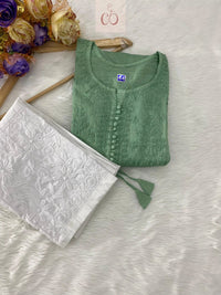 Original Chanderi Short Top - chikankariofficial