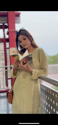 Perfect Fit viscose Chikankari - chikankariofficial