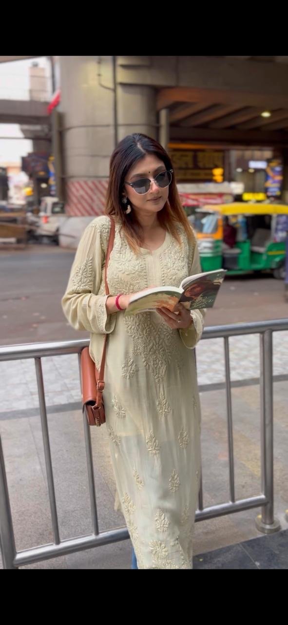 Perfect Fit viscose Chikankari - chikankariofficial