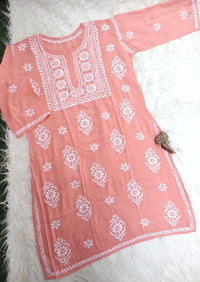 Plus Size Soft Comform Kurti - chikankariofficial