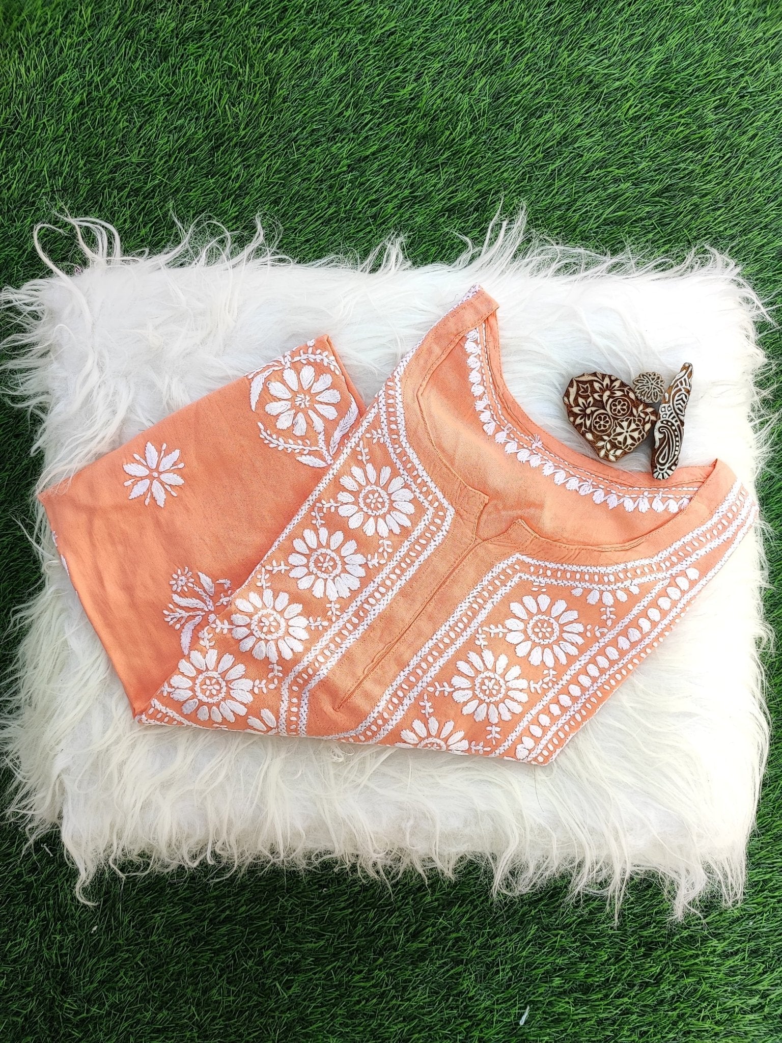 Plus Size Soft Comform Kurti - chikankariofficial