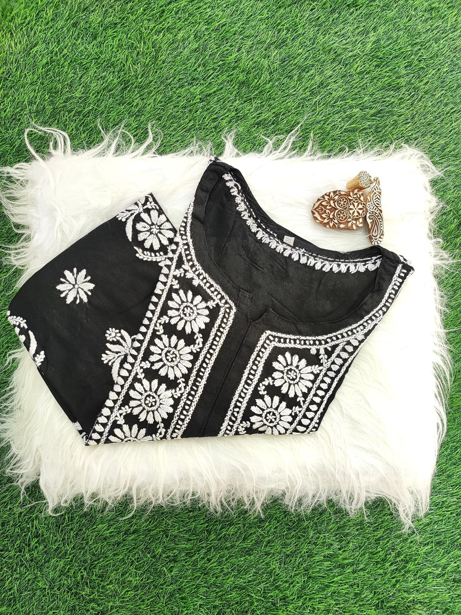 Plus Size Soft Comform Kurti - chikankariofficial