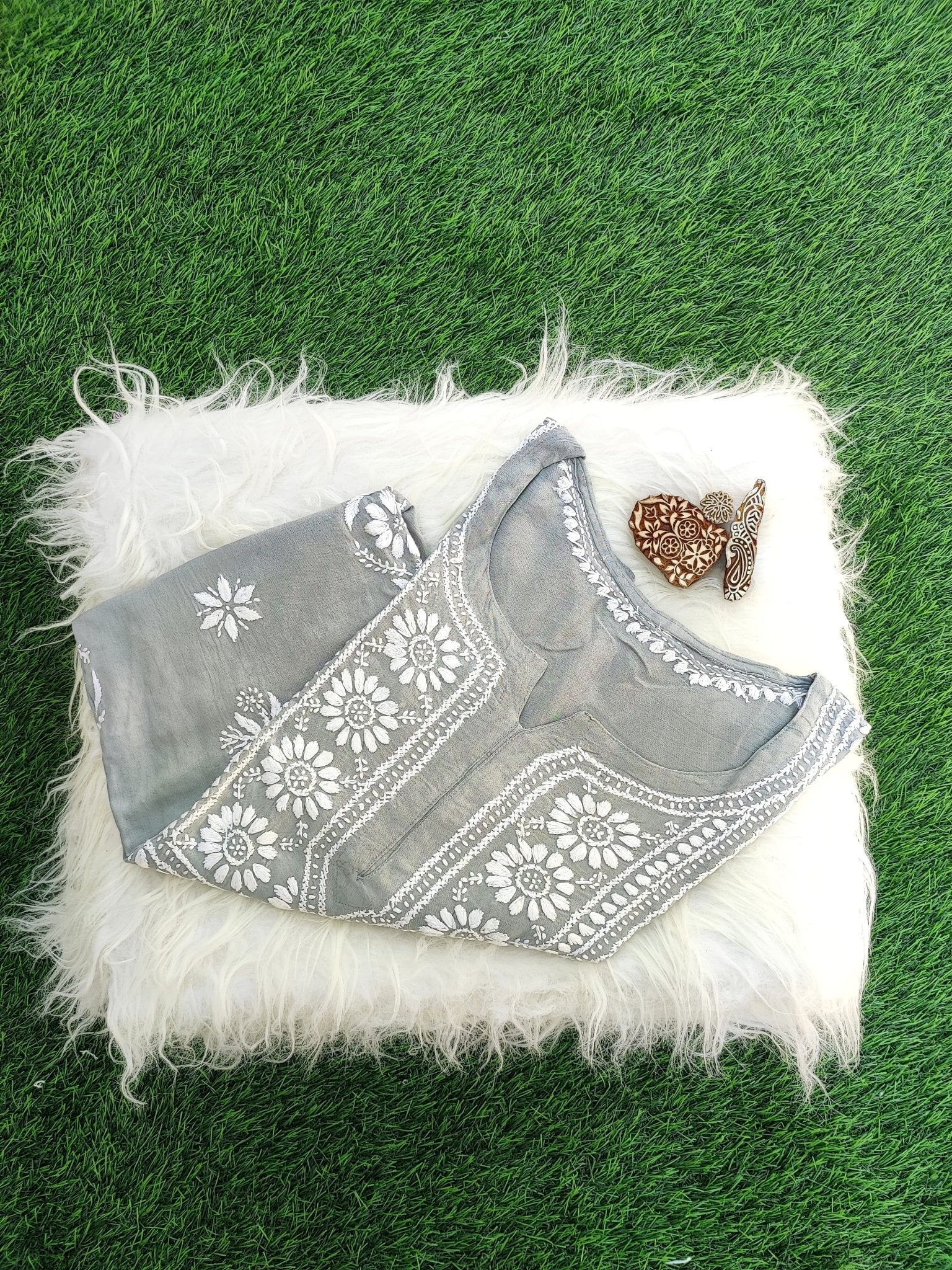 Plus Size Soft Comform Kurti - chikankariofficial