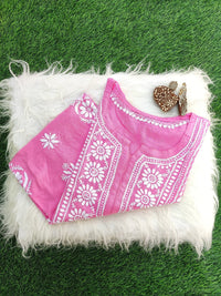 Plus Size Soft Comform Kurti - chikankariofficial