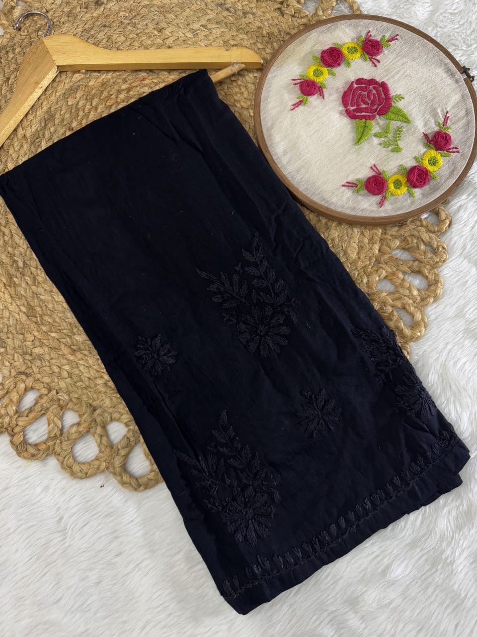 Plus Size Tone to tone Set - chikankariofficial