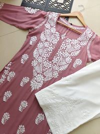 Premium 3D Modal worm Daman Kurta - chikankariofficial