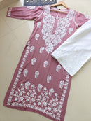 Premium 3D Modal worm Daman Kurta - chikankariofficial