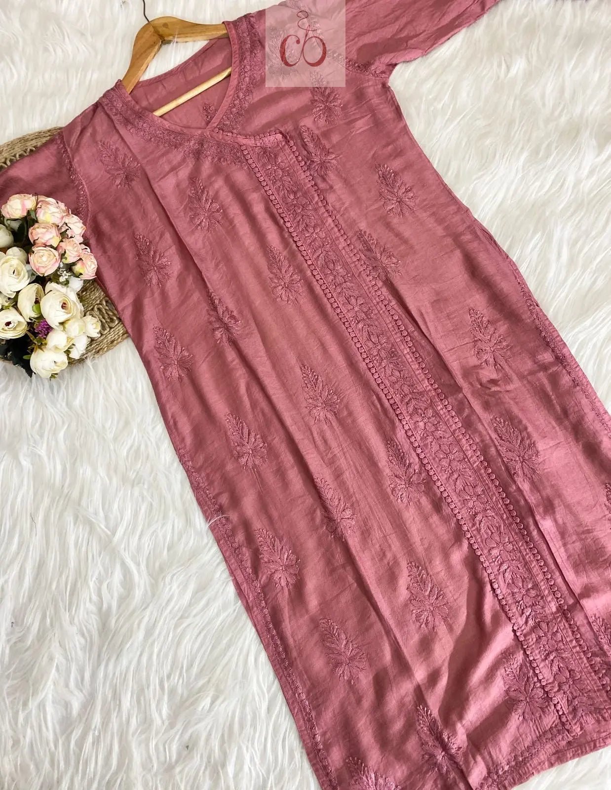 Premium Angrakha Buttersoft edition - chikankariofficial