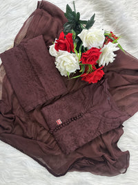 Premium dobby plazzo set (3pc) 2025 ✨ - chikankariofficial