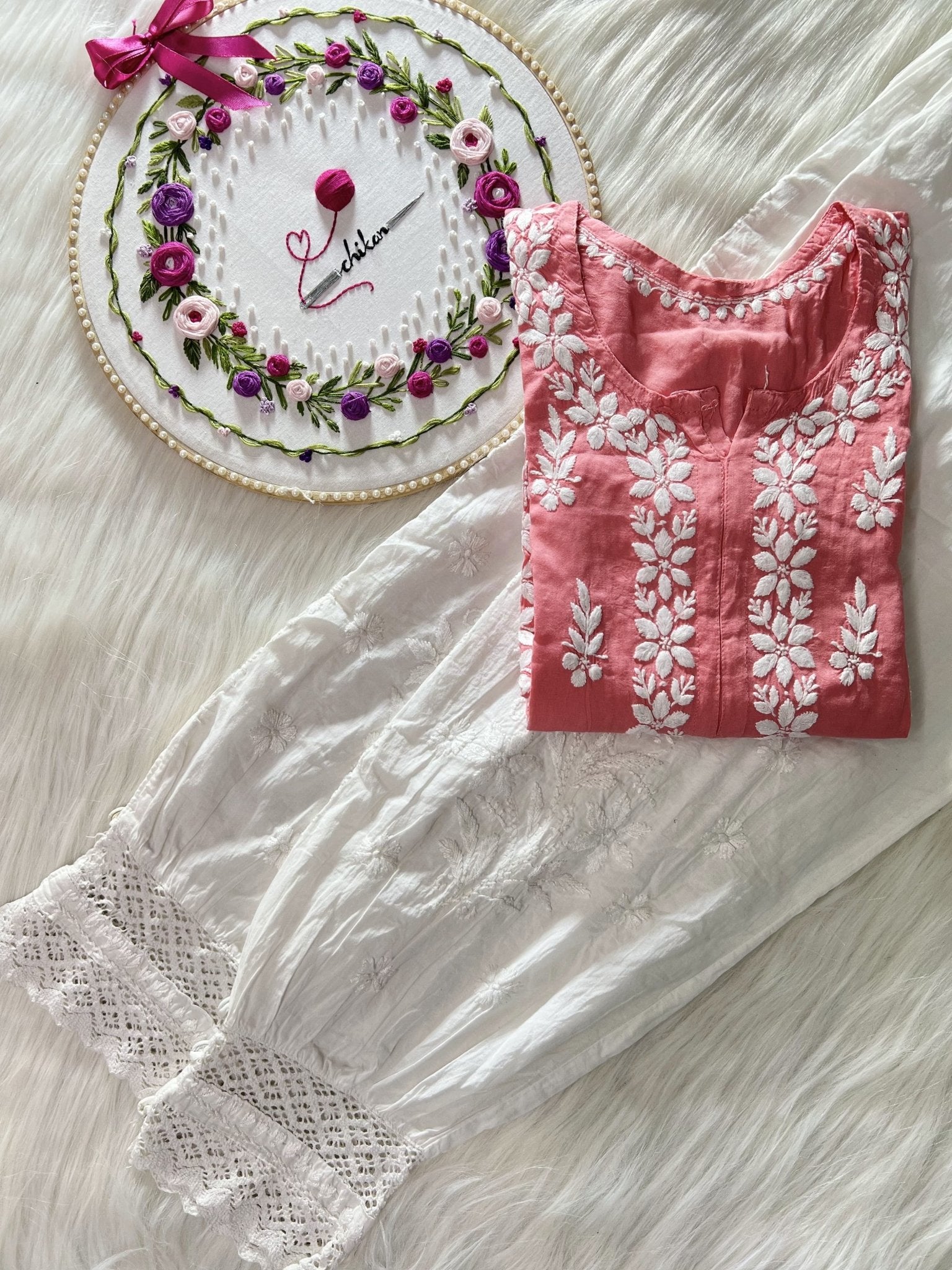 Premium launched Modal Kurti Set pair - chikankariofficial