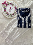 Premium launched Modal Kurti Set pair - chikankariofficial