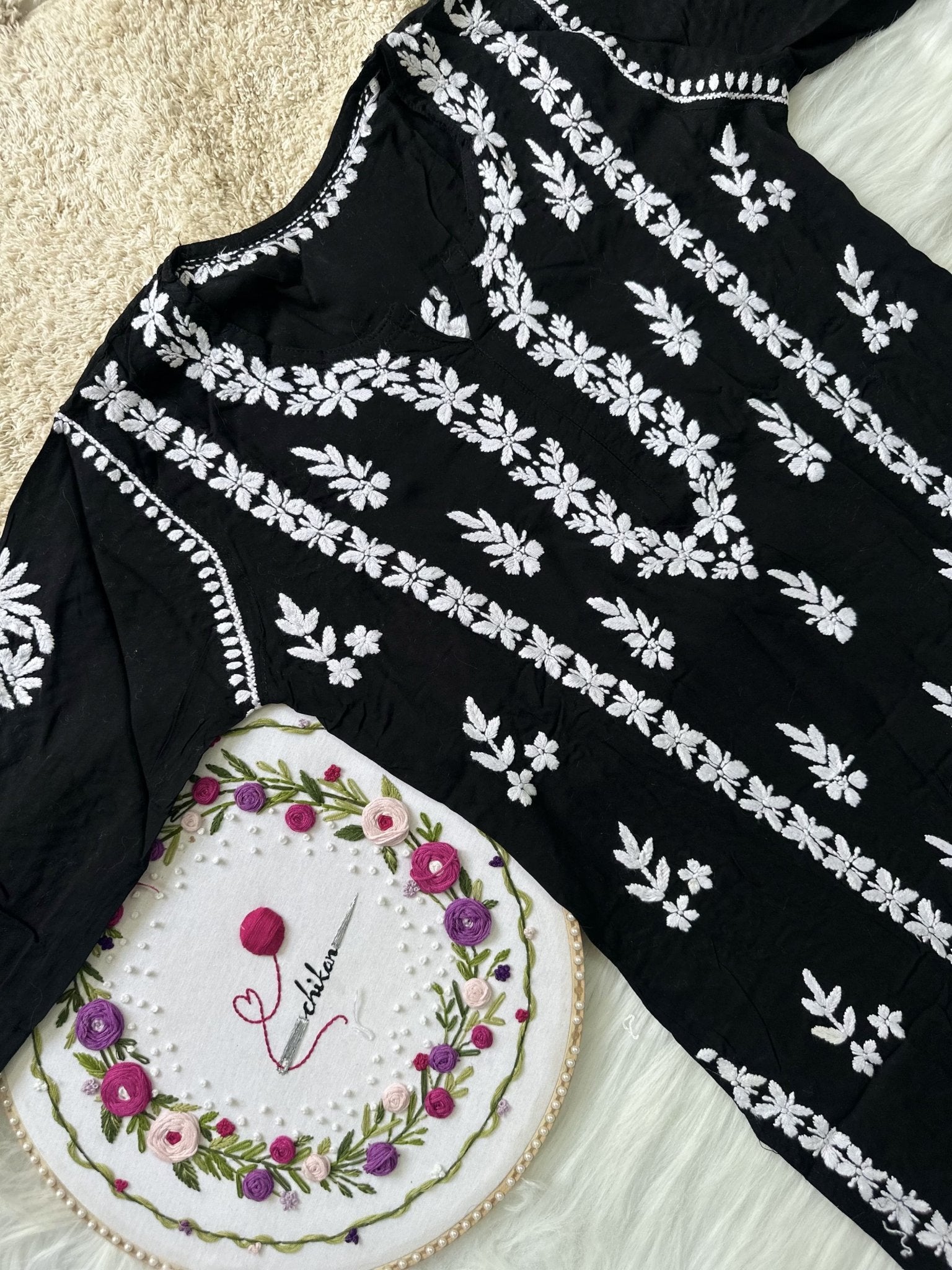 Premium launched Modal Kurti Set pair - chikankariofficial