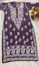 Premium Modal Cotton Heavy Work - chikankariofficial