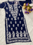 Premium Modal Cotton Heavy Work - chikankariofficial