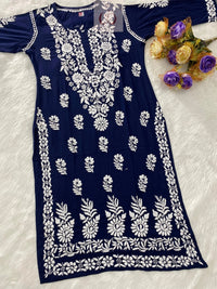 Premium Modal Cotton Heavy Work - chikankariofficial