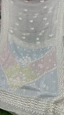 PREMIUM ORGANZA SAREE - chikankariofficial
