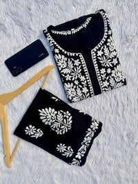 Premium Rayon Co ord Heavy set - chikankariofficial