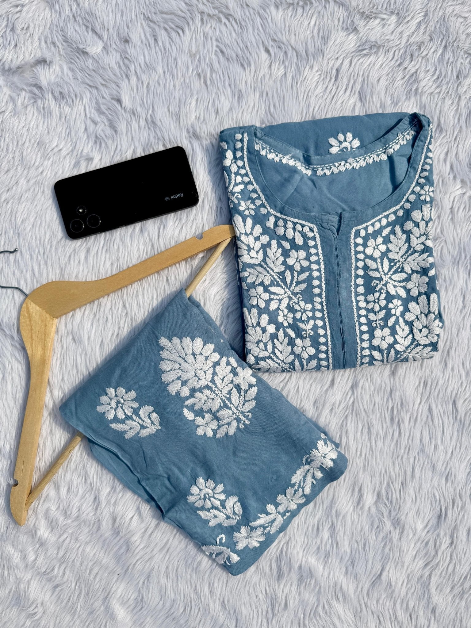 Premium Rayon Co ord Heavy set - chikankariofficial