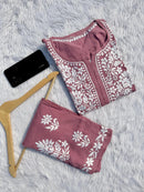 Premium Rayon Co ord Heavy set - chikankariofficial