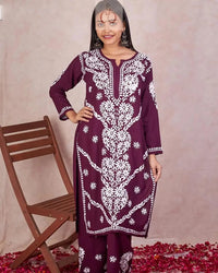 Premium Rayon Combo - chikankariofficial