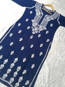 Premium Rayon Kurti Fabric - chikankariofficial