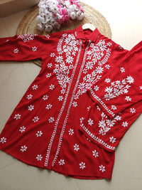 Premium Rayon Shirt Pant Co ord Sets - chikankariofficial