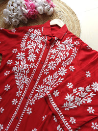 Premium Rayon Shirt Pant Co ord Sets - chikankariofficial