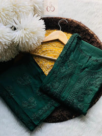 Premium Rehmat Luxe Modal Set - chikankariofficial