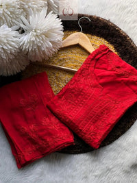 Premium Rehmat Luxe Modal Set - chikankariofficial