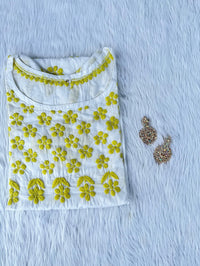 Premium Soft chikankari Top - chikankariofficial