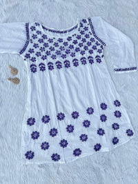 Premium Soft chikankari Top - chikankariofficial