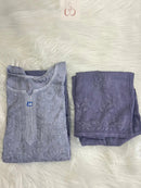 Premium Soft Rayon Buta Co ord set - chikankariofficial