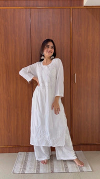 Premium Soft Rayon Muqaish kurti Santoshi Special - chikankariofficial