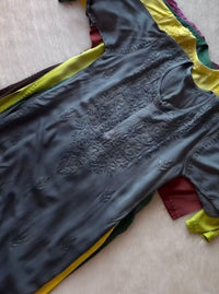 Premium super soft rayon in extra beautifull colours ( best selling kurti) - chikankariofficial