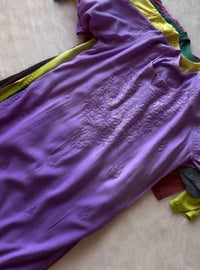 Premium super soft rayon in extra beautifull colours ( best selling kurti) - chikankariofficial