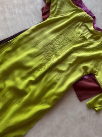 Premium super soft rayon in extra beautifull colours ( best selling kurti) - chikankariofficial